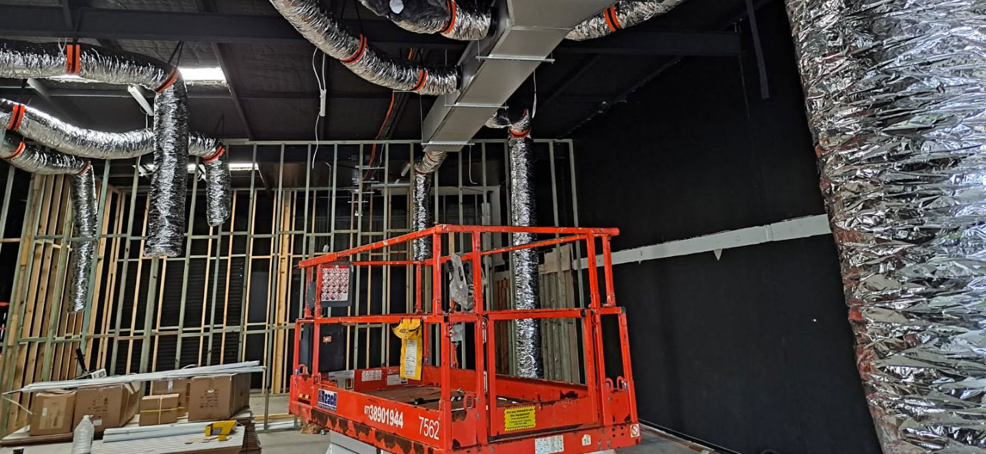 Cold room installation carried out by Sunshine Coast Air Conditioning Services